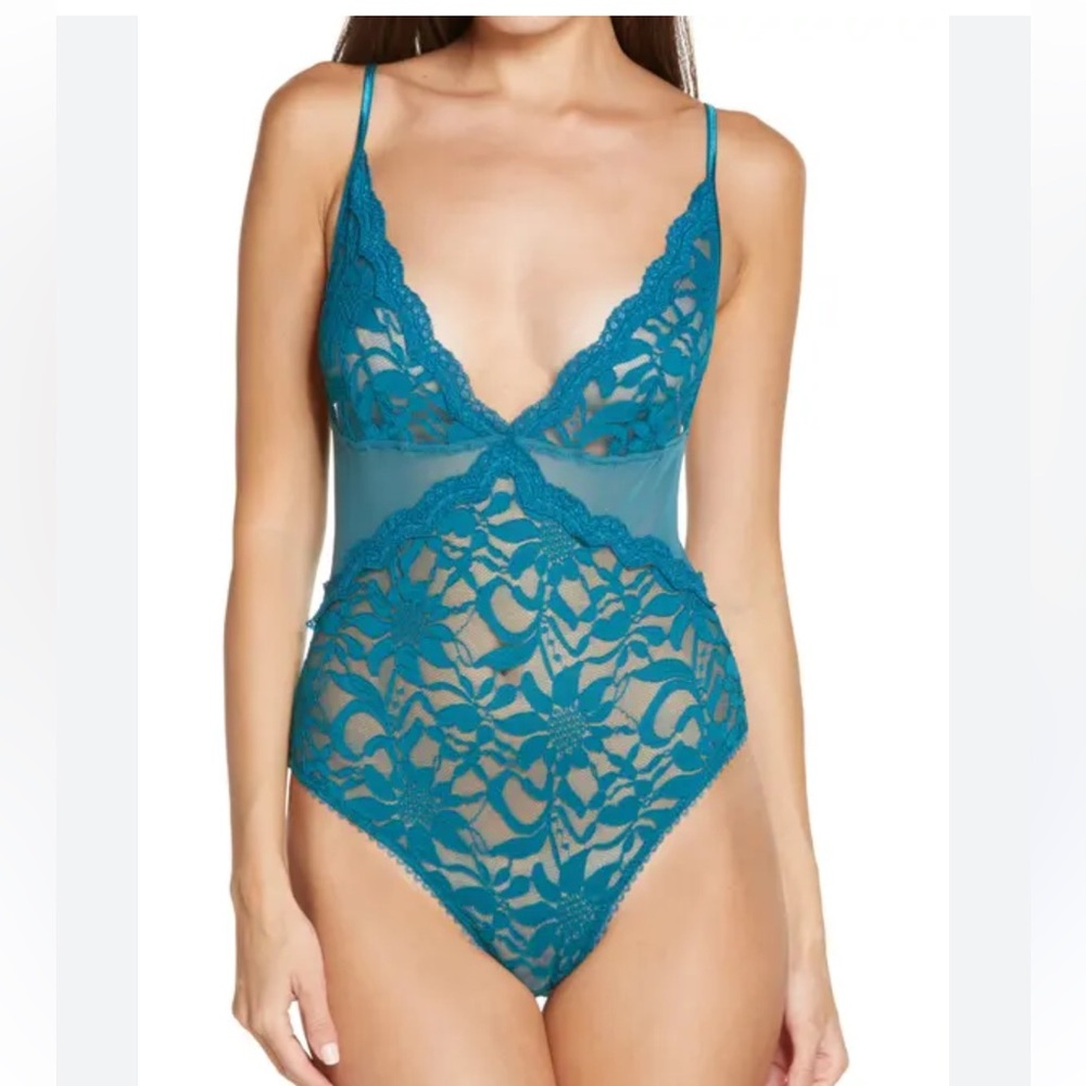 NWOT FP Intimately Free Speed Date Lace Bodysuit